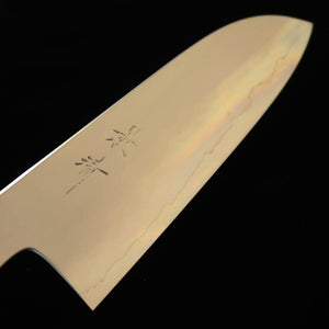 KAGEKIYO Kagekiyo Santoku acier Gin3 WS, manche octogonal en cerisier (180 mm)