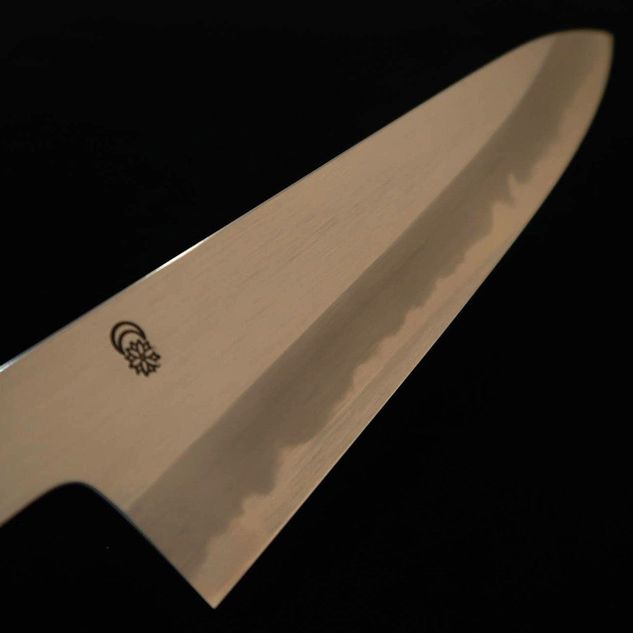 堺菊守SAKAIKIKUMORI 菊月 霞 牛刀 白紙二号 朴八角柄（210/240mm）
