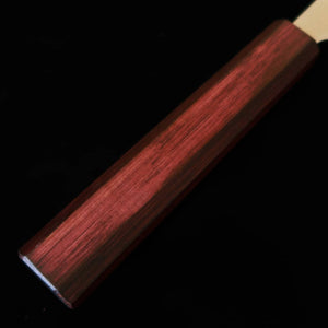 三浦MIURA 切付牛刀 440C 磨き 紫樫八角柄（210mm）