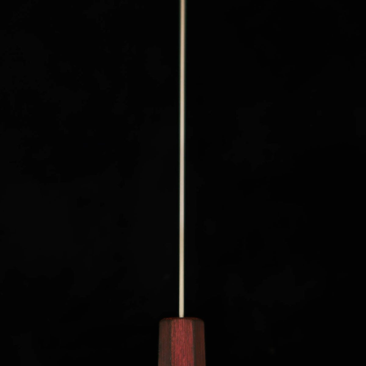 三浦MIURA 切付牛刀 440C 磨き 紫樫八角柄（210mm）