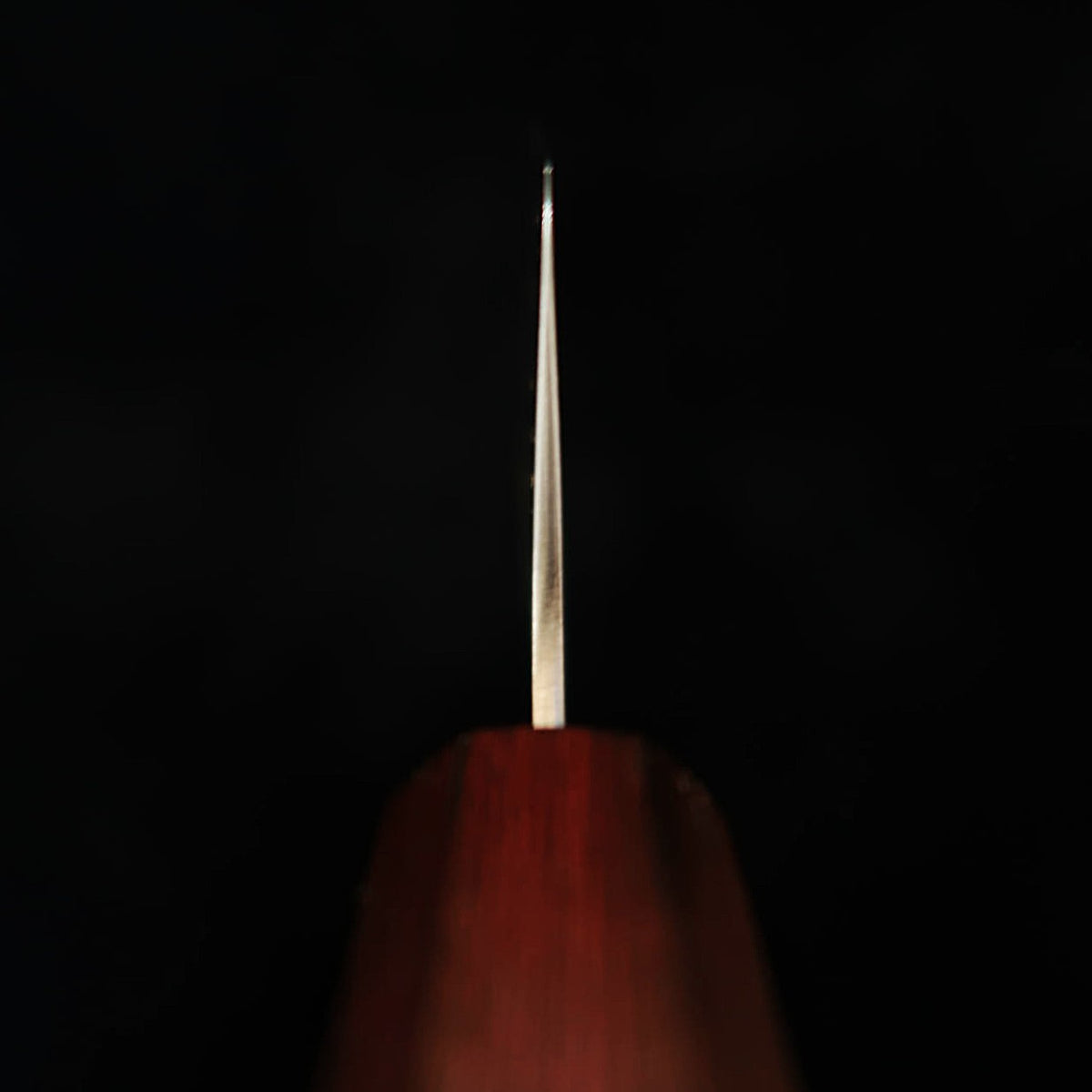 三浦MIURA 切付牛刀 440C 磨き 紫樫八角柄（210mm）