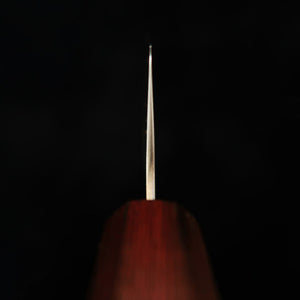 三浦MIURA 切付牛刀 440C 磨き 紫樫八角柄（210mm）