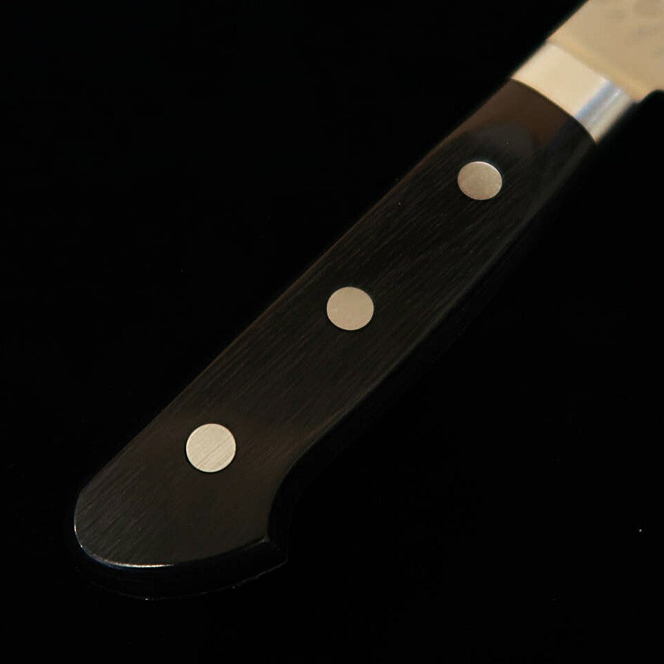 Ishiduchi ISHIDUCHI Kiritsuke Gyuto Aogami Super Tsuchime Mango de laminado negro (210 mm)