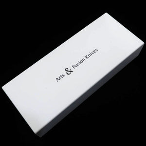 Arts & Fusion Knives ellipse Elipse Acero fosforoso Damasco (55 mm)
