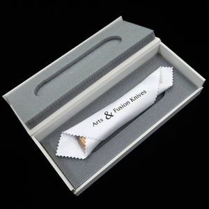 Arts & Fusion Knives ellipse Elipse Acero fosforoso Damasco (55 mm)