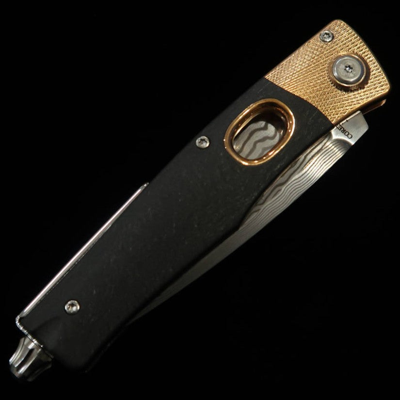 Arts & Fusion Knives ellipse Elipse Acero fosforoso Damasco (55 mm)