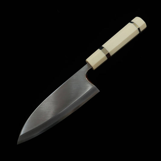 Miura MIURA Deba para Canhotos Ginpaku #3 Acabamento em Madeira de Amolar Cabo Corian (165mm)