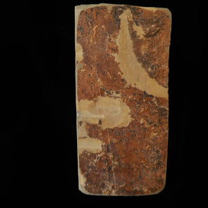 天然砥石　馬路山 合砥 レザー型 　76×145×57mm
