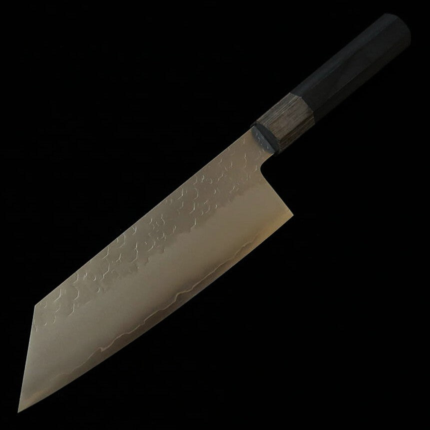 刃道 HADO 潮騒 文化 SG2 鎚目 グレー口輪黒合板 (180mm)