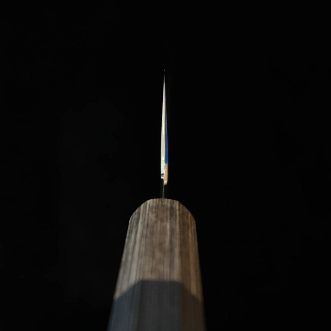 刃道 HADO 潮騒 文化 SG2 鎚目 グレー口輪黒合板 (180mm)