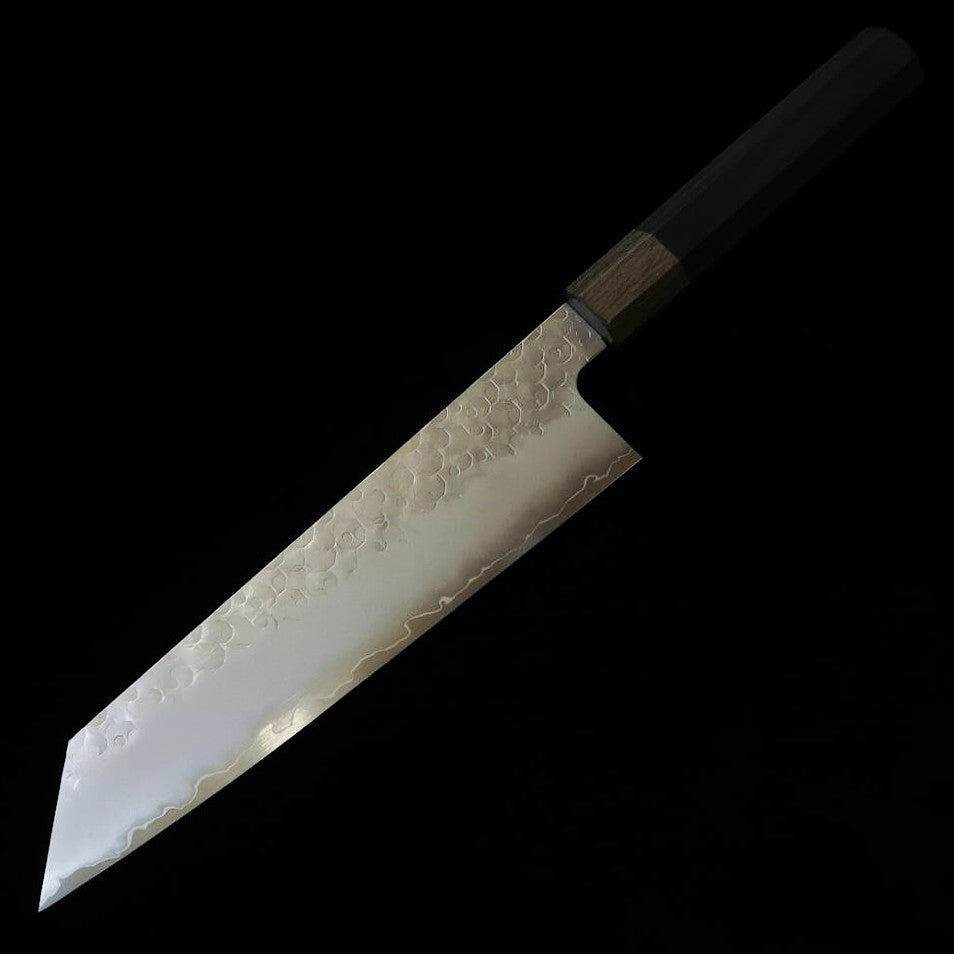 HADO Hadō Shiosai – kiritsuke gyuto SG2, martelé, manche en bois laminé noir (210 mm)