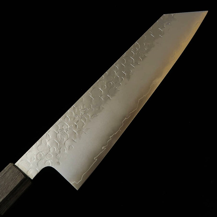 HADO Hadō Shiosai – kiritsuke gyuto SG2, martelé, manche en bois laminé noir (210 mm)