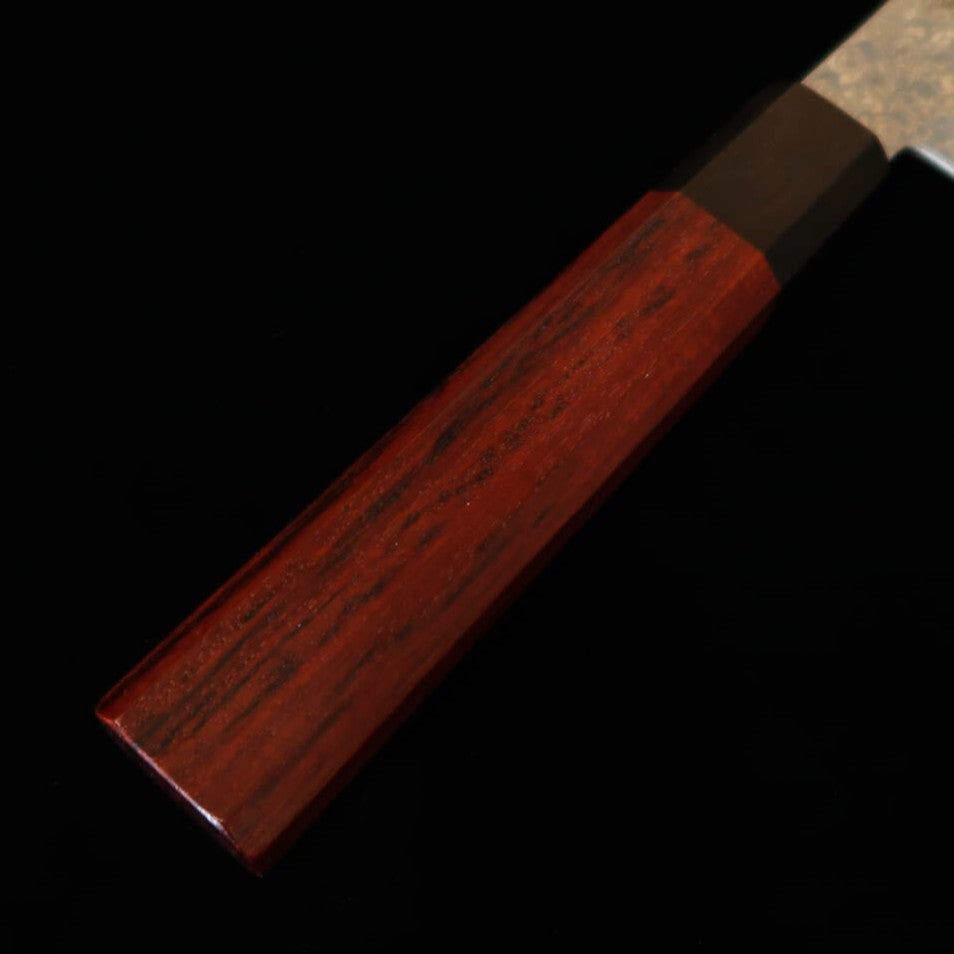 石鎚ISHIDUCHI 切付 VG10 67層ダマスカス ローズ八角黒檀口（180mm）