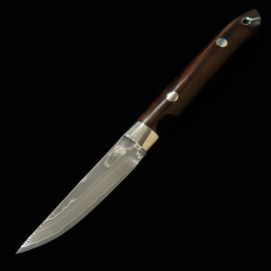 YUTA KATAYAMA "Kawasemi" Straight VG10 Damas Nickel Bois de fer (73 mm)