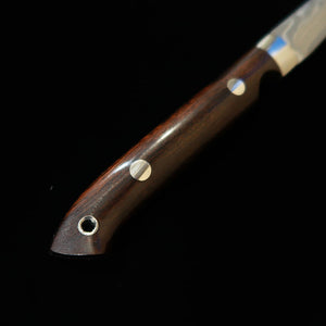 YUTA KATAYAMA "Kawasemi" Straight VG10 Damas Nickel Bois de fer (73 mm)