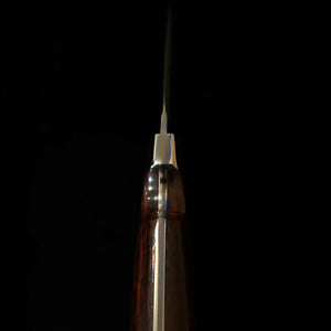 Yuta Katayama "Kawasemi" Caper VG10 Nickel Damascus Ironwood (73mm)