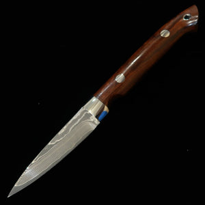Yuta Katayama "Kawasemi" Spear VG10 Damas nickel bois de fer (73 mm)