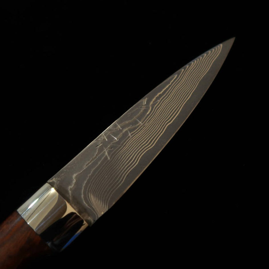 Yuta Katayama "Kawasemi" Spear VG10 Damas nickel bois de fer (73 mm)