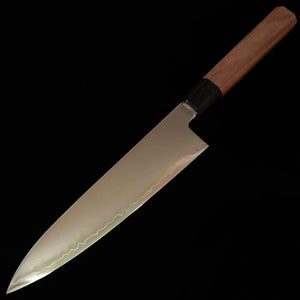 KAGEKIYO gyuto Chromax semi-inox, manche octogonal en noyer (210 mm)