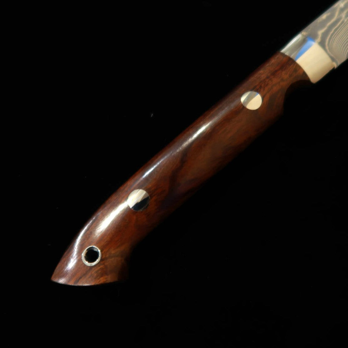 Yuta Katayama "Kawasemi" Spear VG10 Damas nickel bois de fer (73 mm)