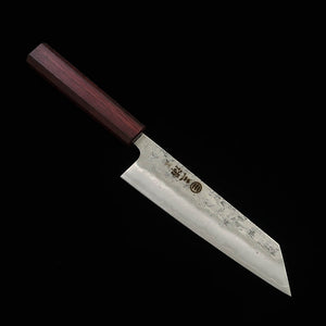 Bunka Miura SLD Acabamento perolado cabo octogonal de madeira na cor roxa (170mm)