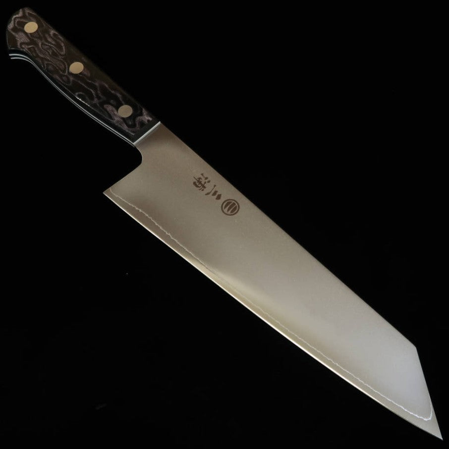 三浦MIURA 切付牛刀 SLD 黒合板 カラーライン（210mm）