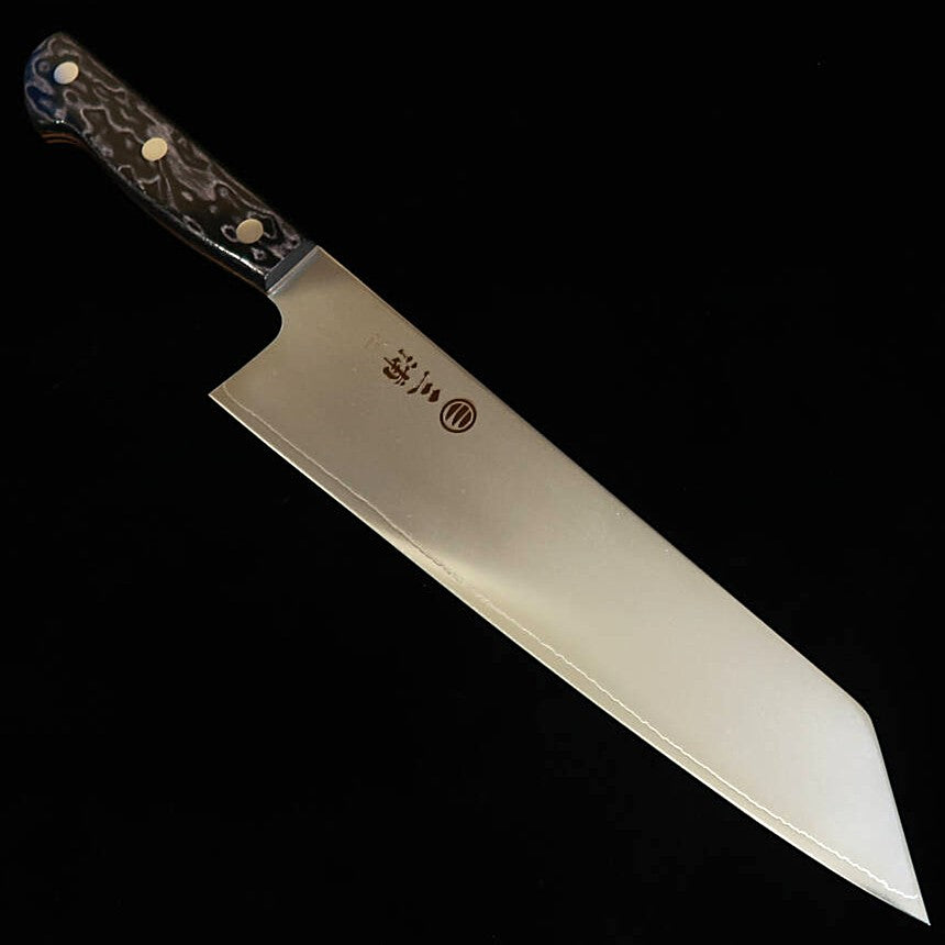 三浦MIURA 切付牛刀 SLD 黒合板 カラーライン（240mm）