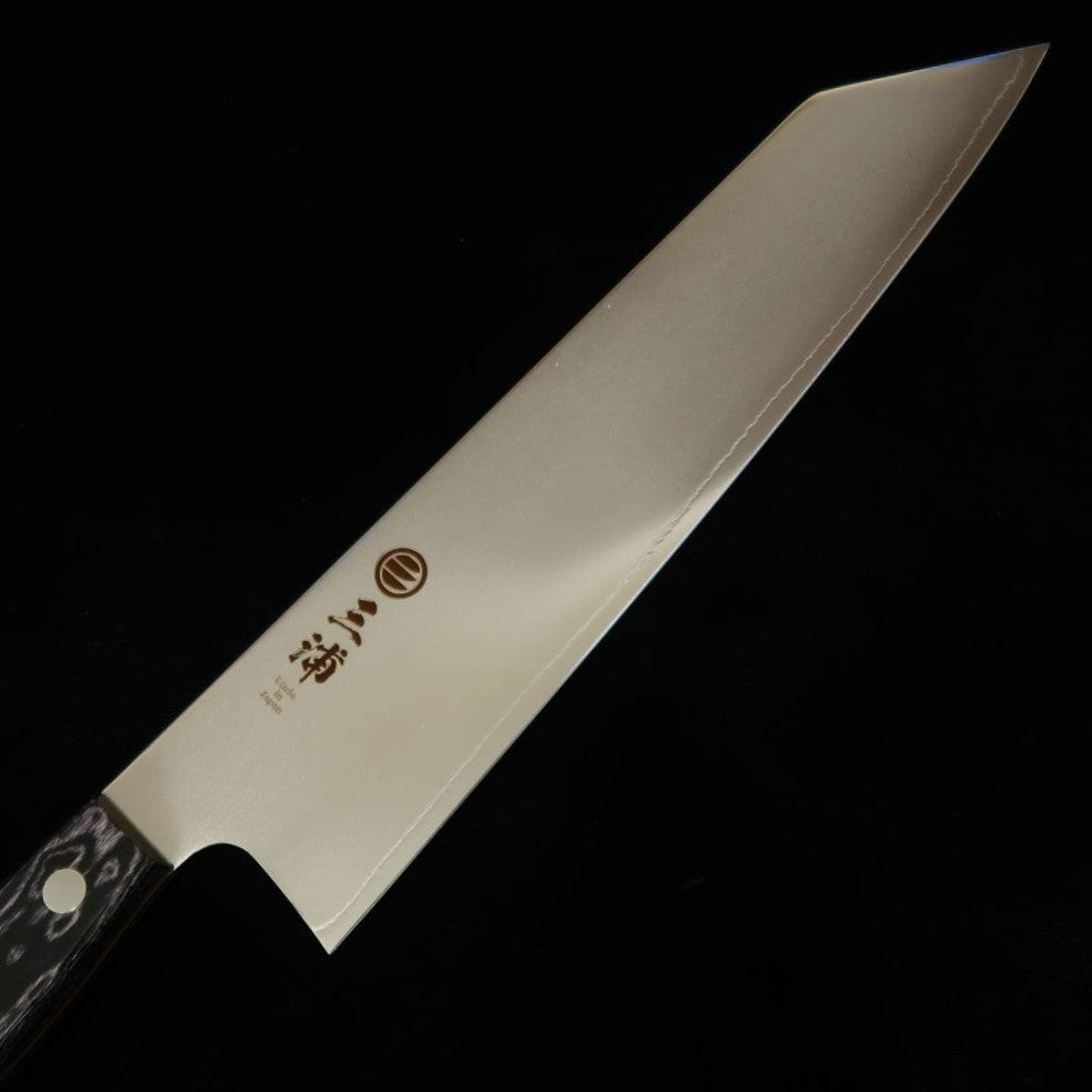 三浦MIURA 切付牛刀 SLD 黒合板 カラーライン（240mm）