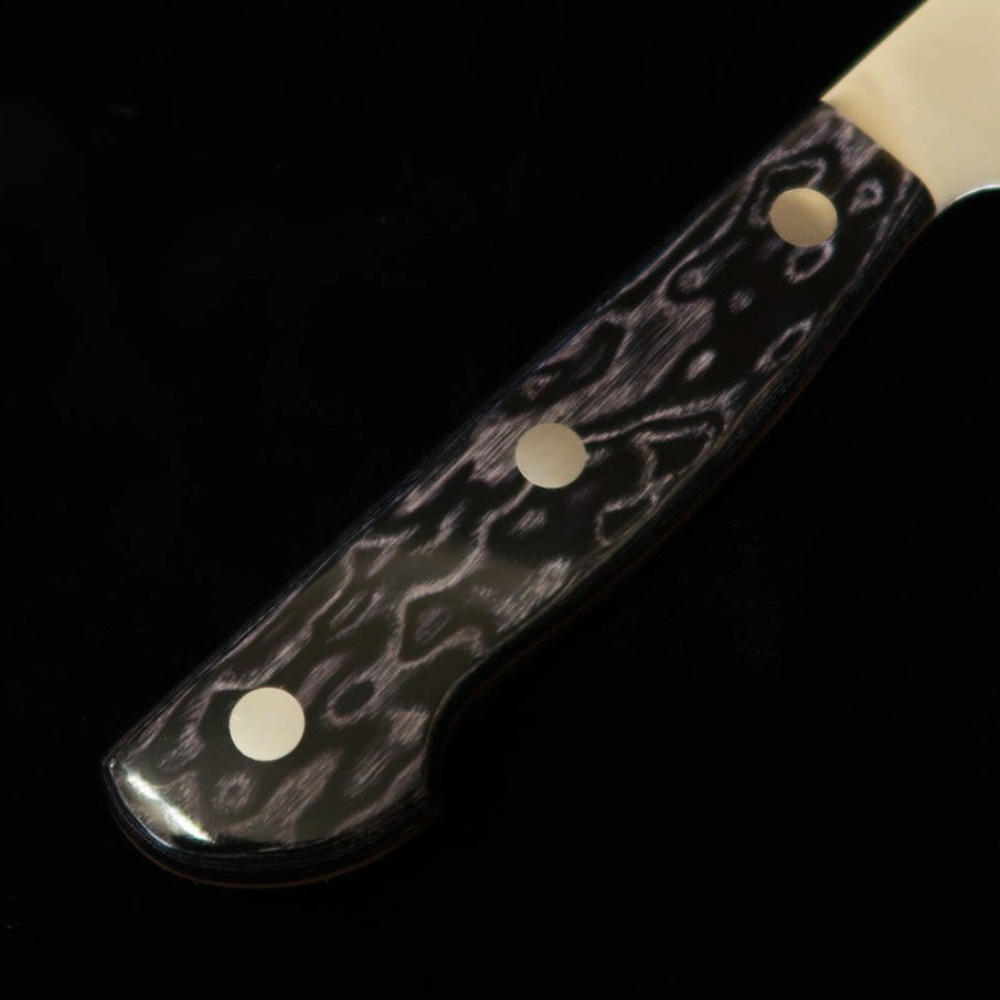 三浦MIURA 切付牛刀 SLD 黒合板 カラーライン（240mm）