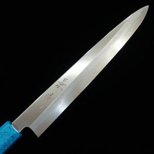 Kagekiyo Petty Japonês Gin #3, cabo turquesa (210mm)