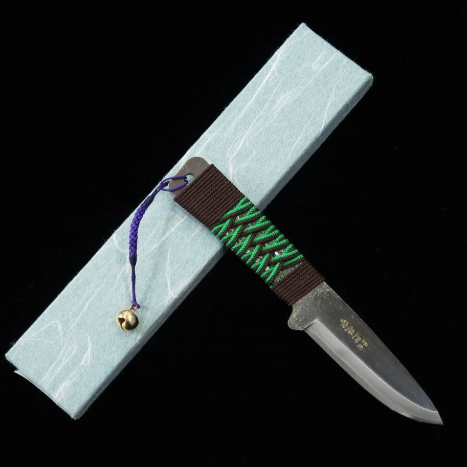 Nagao Kanekoma HIGONOKAMI Couteau polyvalent lame acier blanc -B- (65 mm)