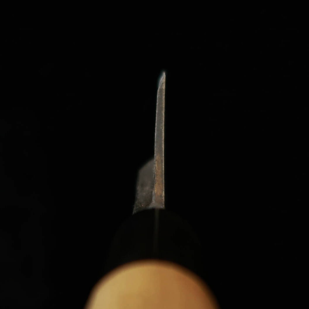 SAKAI KIKUMORI, Gokujou, couteau à anguille, style de Kyoto, acier blanc n°2,  (75mm)