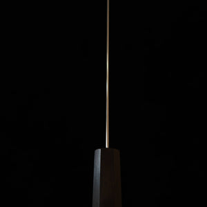 HATSUKOKORO Hatsukokoro gyuto, VG10, damas nickel, manche octogonal en ébène (210 mm)