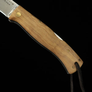 JOKER Joker Altica jok-NO156 Mango de madera de olivo Cuchillo plegable (75 mm)