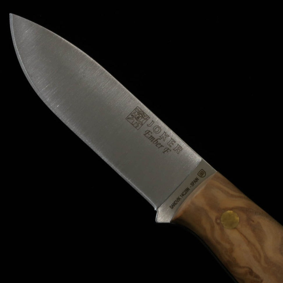 JOKER jok0007 CO123-P Ember F Olive con ferrocerio Navaja bushcraft