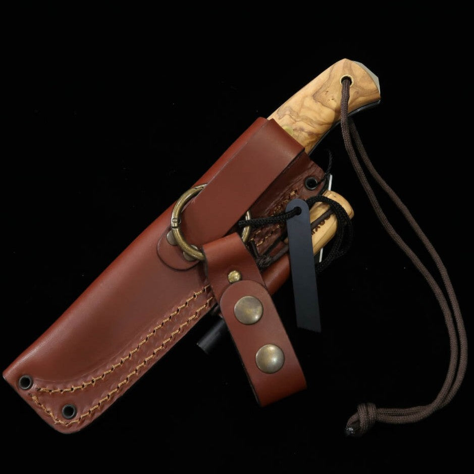 JOKER jok0007 CO123-P Ember F Olive con ferrocerio Navaja bushcraft