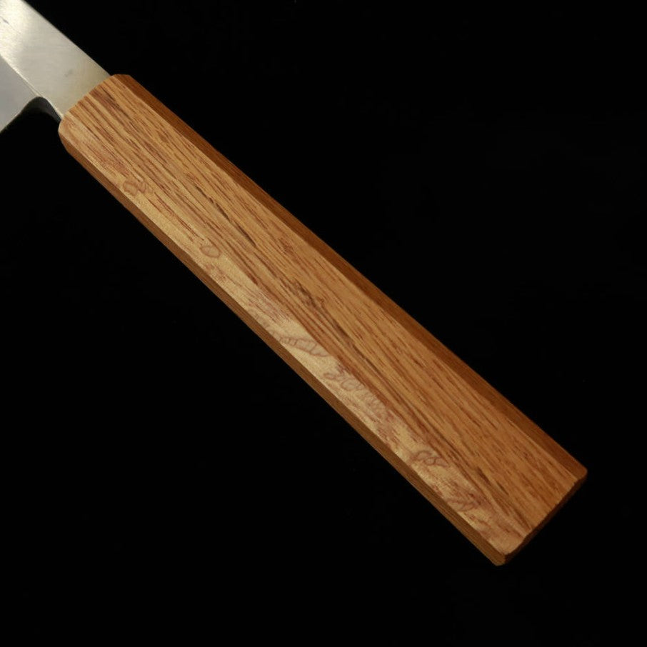 三浦 MIURA 柳刃 白紙二号 本霞 樫八角漆塗柄 左利き用（270mm）