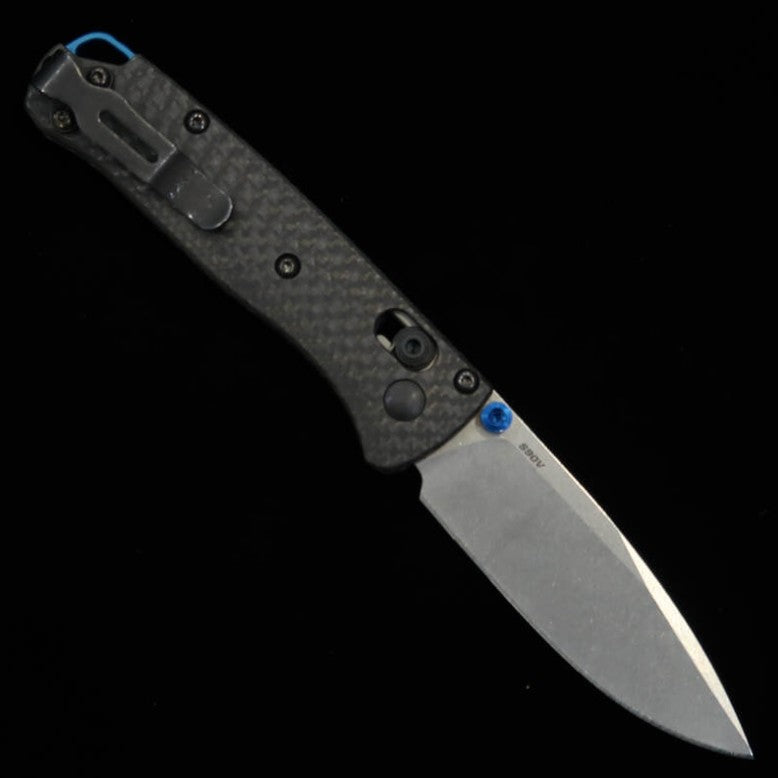 BENCHMADE bem533-3 Mini Bugout Carbono Navaja plegable (70 mm)