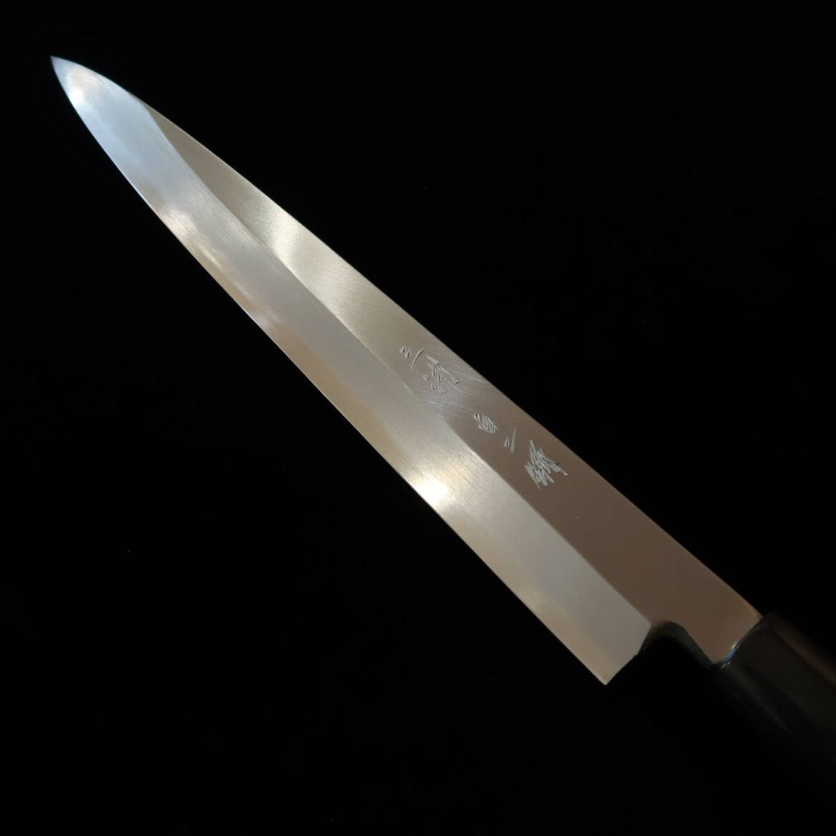 三浦 MIURA 柳刃 白紙二号 本霞 水牛朴栗型柄 左利き用 （270mm）