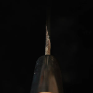Miura MIURA Yanagiba Shirogami nº2 Hon-kasumi, cabo em magnólia formato castanha com virola em chifre de búfalo – para canhotos (270 mm)