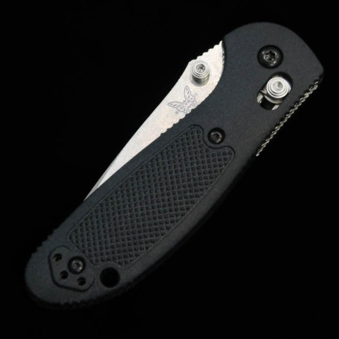 BENCHMADE bem556-S30V Mini Griptilian filo recto plateado (70 mm)