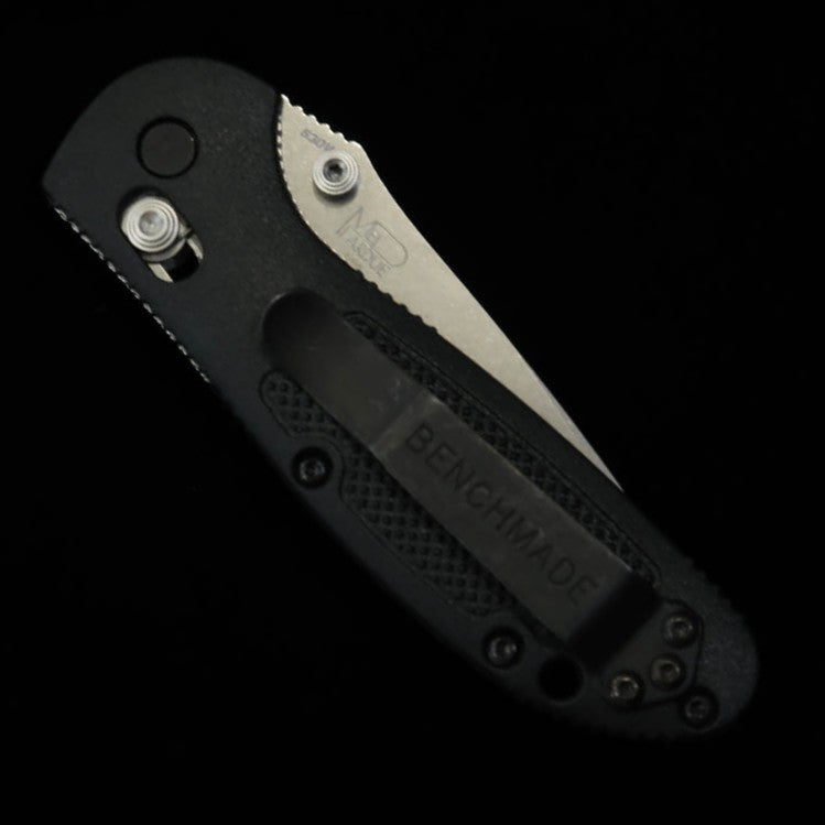 BENCHMADE bem556-S30V Mini Griptilian filo recto plateado (70 mm)