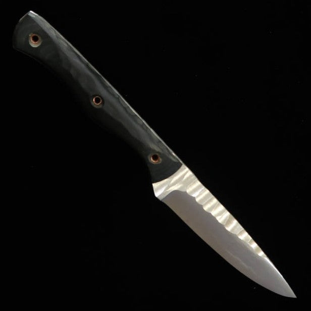 Faca coyote -A Prometheus Thor HS Blade, cabo micarta verde/preto, (82mm)