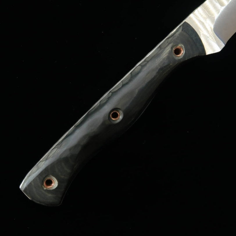 PROMETHEUS Thor HS hoja, mango micarta verde/negro, coyote-A (82mm)