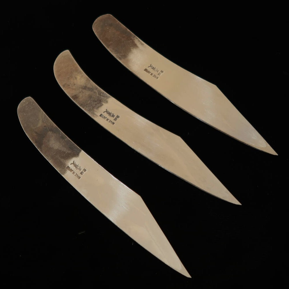 IKEUCHI Grafting Knife, Mikihisa-saku Hammered finish with Pistol Grip (24-30mm)