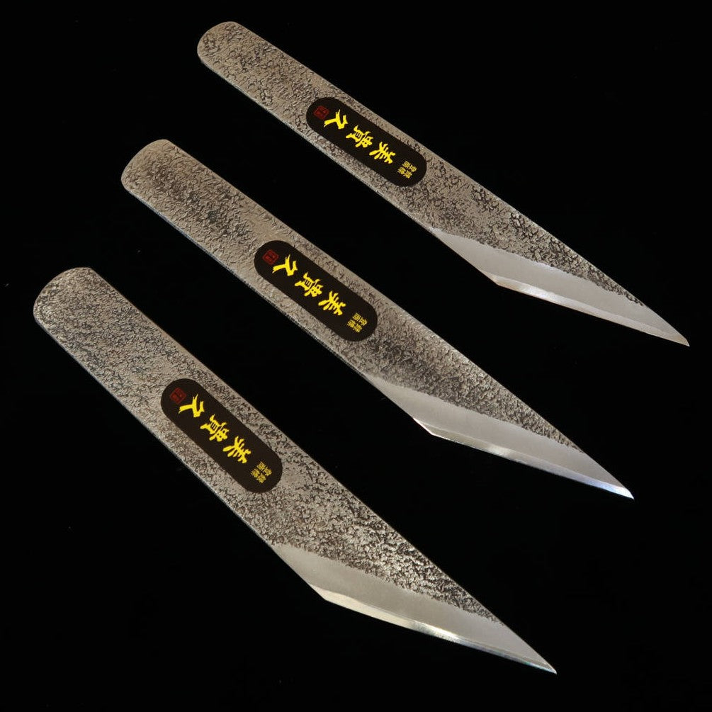 IKEUCHI Grafting Knife, Mikihisa-saku Hammered Finsih (24-30mm)