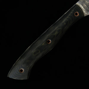 Faca Coyote -B PROMETHEUS Thor HS Blade Cabo de Micarta Verde e Preto (82mm)