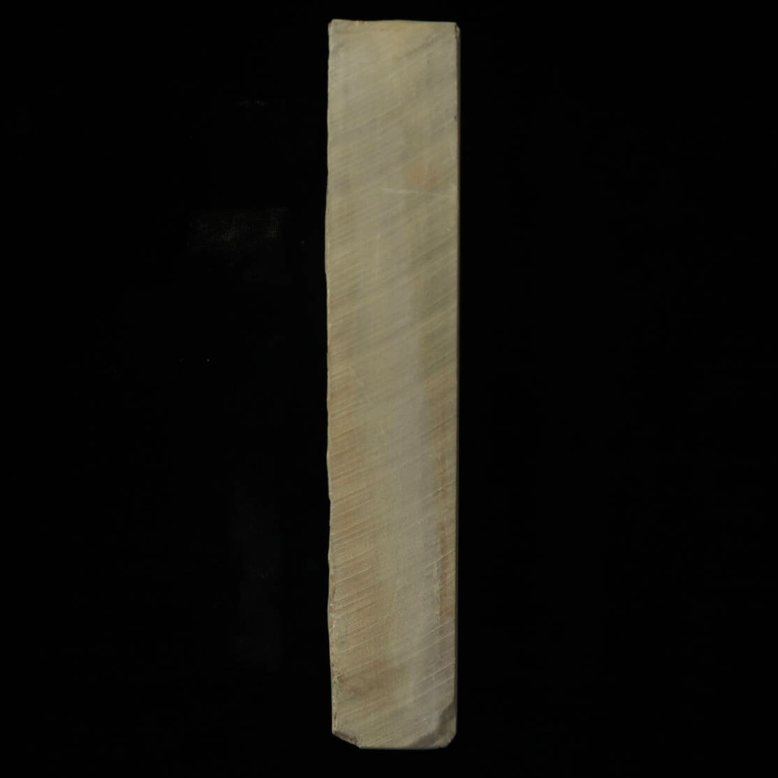 Pierre à aiguiser naturelle - Yaginoshima Awasedo - Asagi - Modèle 30 (76 x 207 x 39 mm)