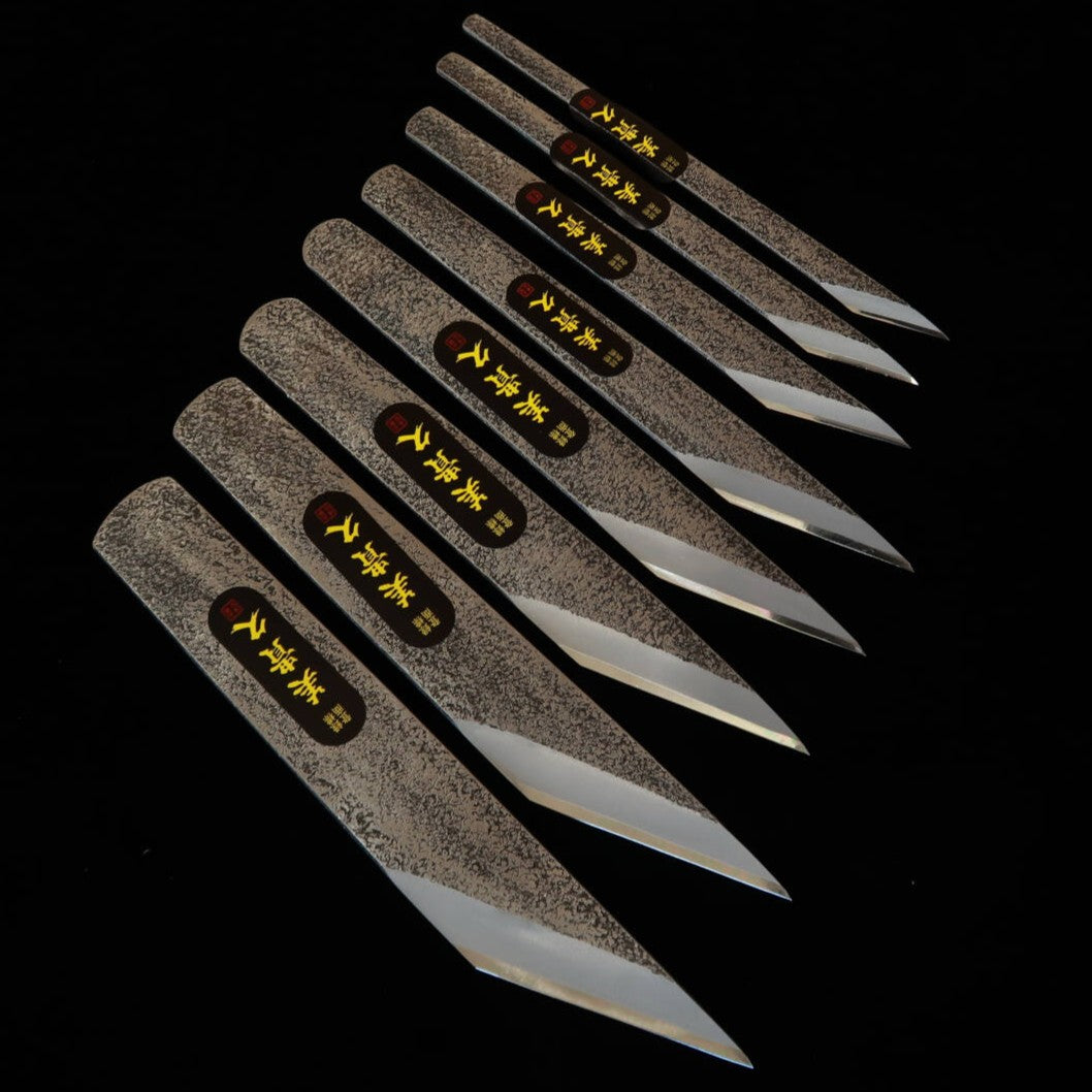 IKEUCHI Grafting Knife, Mikihisa-saku Hammered Finish (9-30mm)