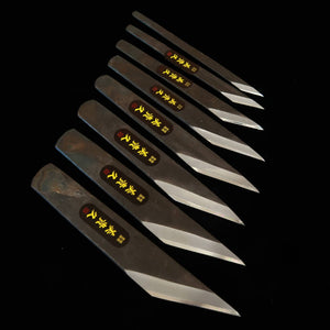 Ikeuchi Cutelaria IKEUCHI Kiridashi pequeno Mikihisa, acabamento kuro-uchi (9–30 mm)